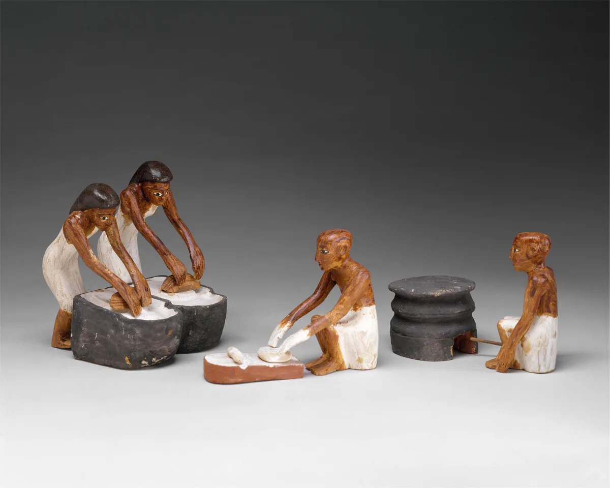 Modellino funerario di panetteria e birreria dalla tomba di Meketra, Metropolitan Museum
